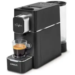 Cafetera Monodosis Polti Coffea S15B Negra PCEU0122 - Pequeños Electrodomésticos