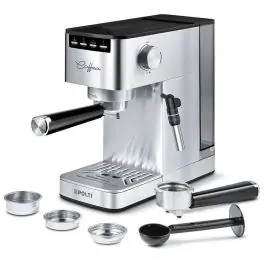 Cafetera Polti Express 15 Bares Inox PCEU0129 - Pequeños Electrodomésticos