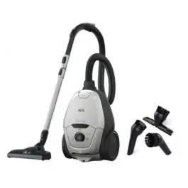 Aspiradora con bolsa AEG Compacta 600W Blanca VS8212MG - Pequeños Electrodomésticos