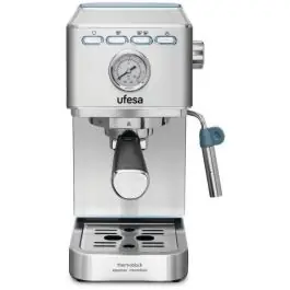 Cafetera Express UFESA 20 Bares Cappuccino 1.4L CE8030MILAZO - Pequeños Electrodomésticos