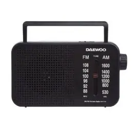 Radio Portátil DAEWOO DW1123 Negra DW1123 - TV y Electrónica