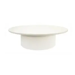 Mesa de Centro 100x60 cm en DM Lacado Blanco ZUBERI 39-409