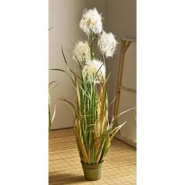 Planta Decorativa Artificial Diente de León 120 cm Verde y Natural 04-230