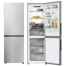 Frigorífico Candy Combi No Frost WiFi 355L Inox ECN4CQTEX186 - Electrodomésticos