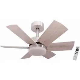 Ventilador de techo BASTILIPO Arenal DC LED mando 75cm BASTILIPO 5642 - Climatización