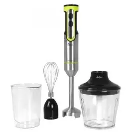 Batidora JATA 1200W Picadora Montaclaras Inox 4 Cuchillas JEBT1789 - Pequeños Electrodomésticos