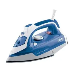 Plancha UFESA 2800W Vapor 180g/min Azul PV3280 - Pequeños Electrodomésticos