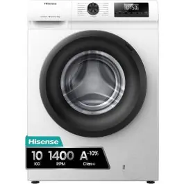 Lavadora HISENSE 10 kg 1400 rpm A+++ Inverter WF1Q1041BW - Electrodomésticos