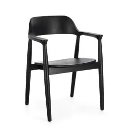 Silla de Comedor en Madera de Teca Natural con Barniz Nitrocelulosa IDRIS - Sillas