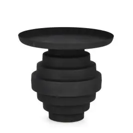Mesa Auxiliar en Acero Mate Rugoso AMBA - Muebles