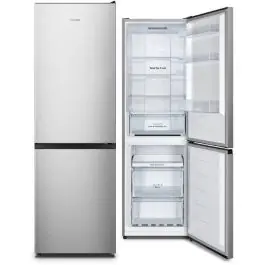 Frigorífico Combi Hisense Inox 304 L Total No Frost Clase E RB390N4ACE - Electrodomésticos