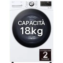 Secadora LG 18kg Bomba Calor A+++ Inverter ThinQ RH18U8AVCW - Electrodomésticos