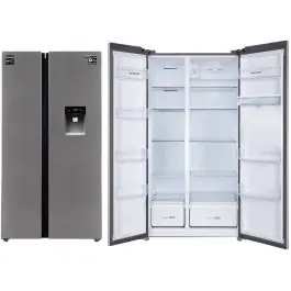 Frigorífico Side by Side INFINITON Inox 503L Clase E Dispensador Agua SBS503A77XED - Electrodomésticos