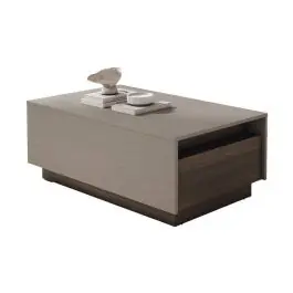 Mesa de Centro Elevable con 2 Cajones Melamina DRAWER ZÓCALO ND5055 - Muebles