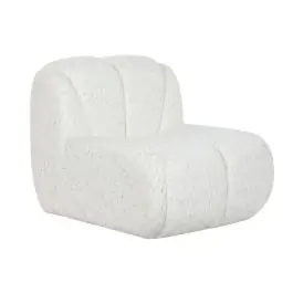 Sillón Puff Tapizado en Poliéster 79 cm MB-220505