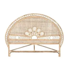 Cabecero de Cama de Bambú y Ratán Natural MB-220499