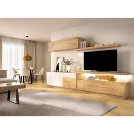 Composición de Salón en Blanco y Nordic 31B DUO NEW - Estancias