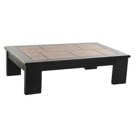 Mesa de Centro Rectangular en Madera de Acacia Negra MB-197182