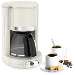 Cafetera Goteo Moulinex 10-15 Tazas Blanca FG381A10