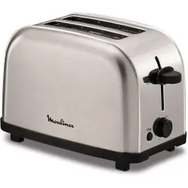 Tostador Moulinex 2 Ranuras 700W Classic LT330D11 - Pequeños Electrodomésticos