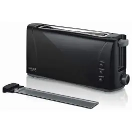Tostador de Pan Ranura Larga Multifunción 1000W HAEGER DARK SUN TO100007A - Pequeños Electrodomésticos
