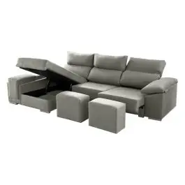 Sofá 3 Plazas Deslizante con Chaiselongue Izquierda Modelo Kenia - Sofás