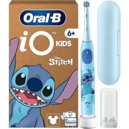 Cepillo de Dientes Eléctrico Oral-B iO Edición Stitch con Estuche BRAUN iO2JUNIORSTITCH