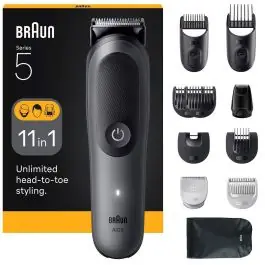 Cortapelo Multifunción All-in-One Series 5, 11 en 1 BRAUN AIO5560