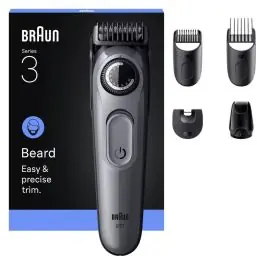 Recortadora de Barba y Cortapelos Series 3 5 en 1 BRAUN BT3560 - Belleza y Salud