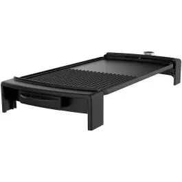 Plancha de Asar Eléctrica Mixta 2150W Antiadherente CECOTEC TASTY&GRILL 2500 03198 - Pequeños Electrodomésticos