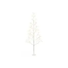Árbol Decorativo LED Blanco 180 cm 9 Funciones AR-03