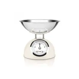 Balanza de Cocina Digital HAEGER Pastel Cream 5Kg / 1g Función Tara KSCME009A - Pequeños Electrodomésticos