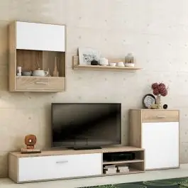 Composición de Salón Moderna en Cambria y Blanco HELENA B010P6DSHE CBB - Estancias