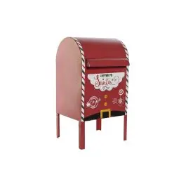 Buzón Navideño de Metal Rojo Clásico NV-206937