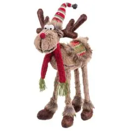 Figura Decorativa Navideña en Poliéster RENO 723251 - Navidad