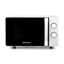 Microondas ORBEGOZO Flatbed 20 L Sin Plato con Interior Cerámico MI2060CE - Pequeños Electrodomésticos