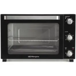 Horno de Sobremesa con Convección y Doble Cristal ORBEGOZO HOT608 - Pequeños Electrodomésticos