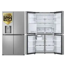 Frigorífico Americano Inox con Dispensador y Hielo Automático GMF961PY3E - Electrodomésticos