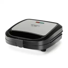 Sandwichera Inox Antiadherente con Protección de Seguridad SW6010 - Pequeños Electrodomésticos