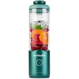 Batidora Personal Portátil Recargable Acero Inox NBP013GR - Pequeños Electrodomésticos