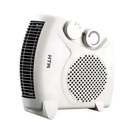 Calefactor Eléctrico Dual con Aire Frío Blanco HTW HTWCAL2000SLIM - Climatización