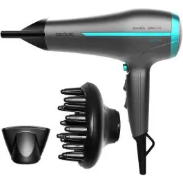 Secador de Pelo Iónico Profesional 2300 W BAMBA IONICARE 5200 AURA BLACK CECOTEC 4201 - Belleza y Salud