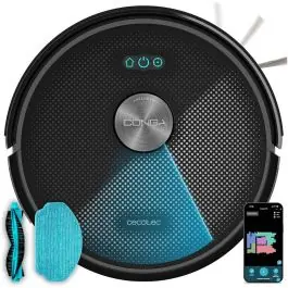 Robot Aspirador Láser con APP y Alta Potencia CONGA M50 CECOTEC A01_EU01_114516 - Pequeños Electrodomésticos