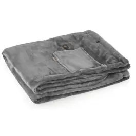 Manta Eléctrica Inalámbrica de Lana Gris 3 Temperaturas TRISTAR BW4788 - Belleza y Salud