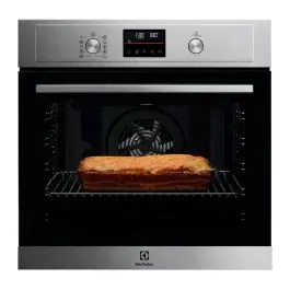 Horno Multifunción Pirolítico Inox con Display LED ELECTROLUX EOF4P56X - Electrodomésticos