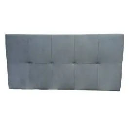 Cabecero en Tela Gris Diseño Capitoné 150 cm JENSEN II MBLCAB0000020 - Estancias