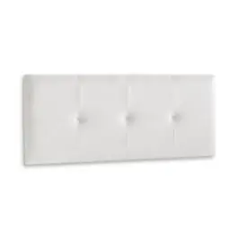 Cabecero en Polipiel Blanca Diseño Capitoné 105 cm JENSEN II MBLCAB0000022 - Estancias