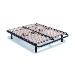 Somier Metálico con Lamas y Firmeza Regulable SOMIFLEX F5 105x190 cm 9248396 - Descanso