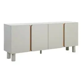 Aparador de Salón en DM Taupe con Patas de Roble 615547 - Muebles