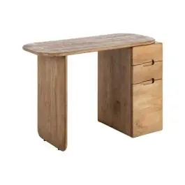 Escritorio de Salón en Madera de Mango Natural 615818 - Muebles